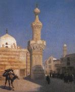 Jean - Leon Gerome A Hot Day in Cairo oil painting on canvas